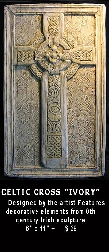 Celtic Cross - Ivory